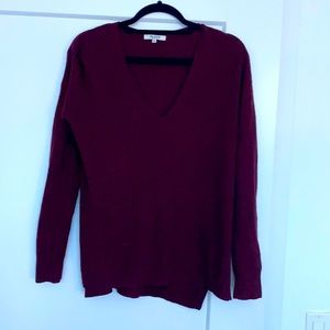 Madewell v neck sweater
